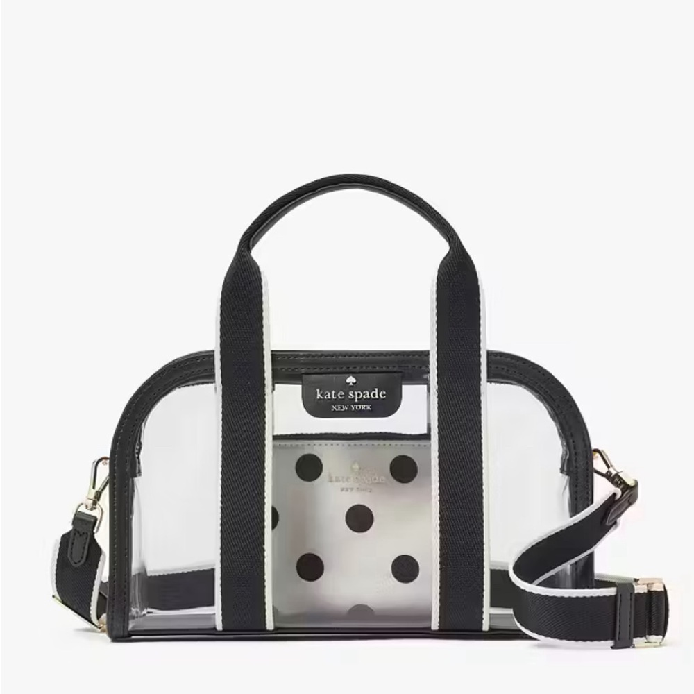 Kate Spade Clare see through duffle crossbody